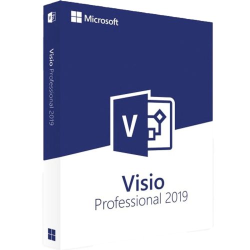 Licență Microsoft Visio Professional 2019 (1 dispozitiv) (Activare on line)