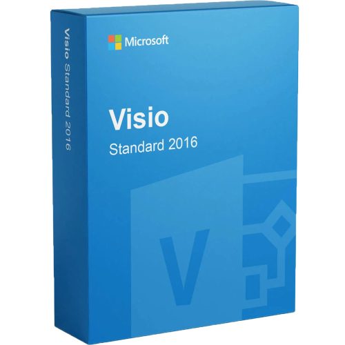 Licență Microsoft Visio Standard 2016 (1 dispozitiv) (Activare on line)