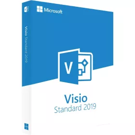 Licență Microsoft Visio Standard 2019 (1 dispozitiv) (Activare on line)