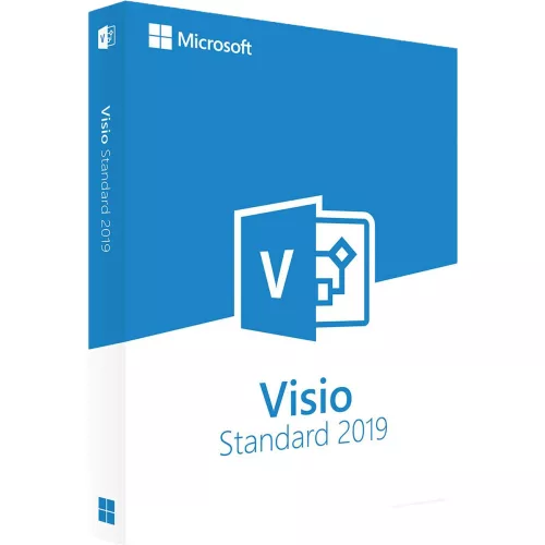 Licență Microsoft Visio Standard 2019 (1 dispozitiv) (Activare on line)