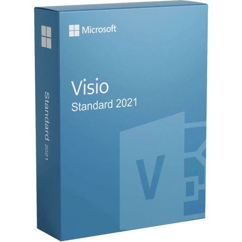 Licență Microsoft Visio Standard 2021 (1 dispozitiv) (Activare on line)