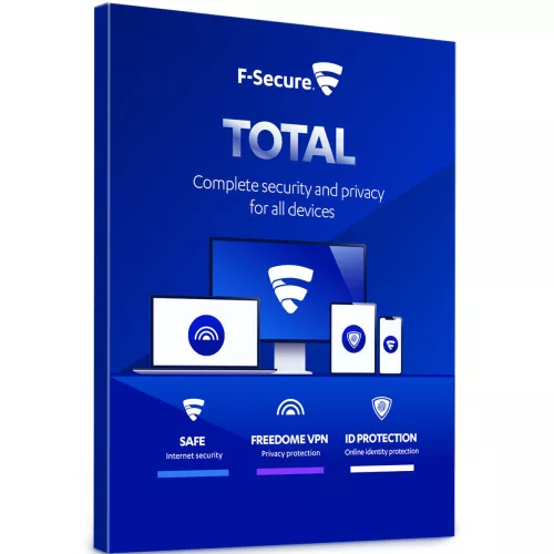 Licență F Secure Total (3 dispozitive   1 an)