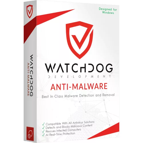 Licență Watchdog Anti Malware (5 dispozitive   2 ani)