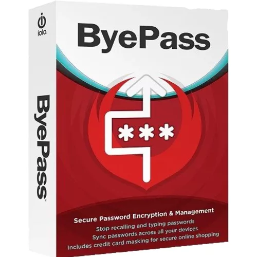 Licență iolo ByePass Password Manager (1 dispozitiv   1 an)