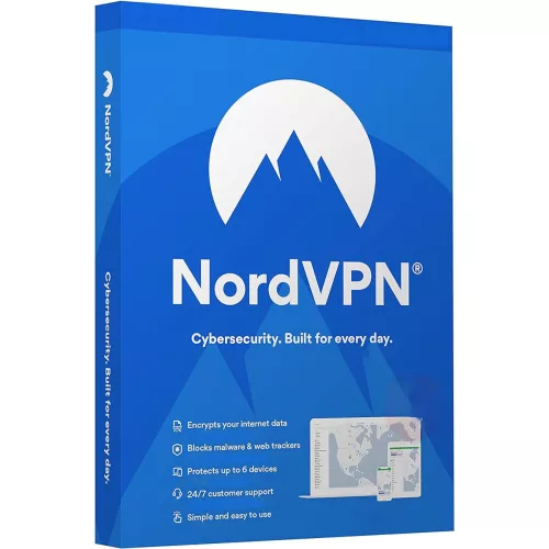 Licență NordVPN Standard VPN + Cybersecurity (6 dispozitive   1 an)