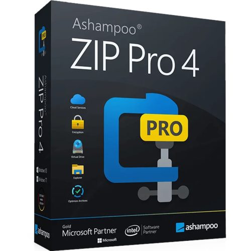 Licență Ashampoo ZIP Pro 4 (1 dispozitiv   Lifetime)