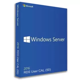   Licență Microsoft Windows Server 2016 RDS User CAL (50 utilizatori)