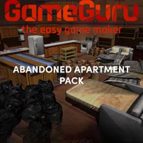 Licență GameGuru   Abandoned Apartment Pack DLC (1 dispozitiv   Lifetime) (Steam)