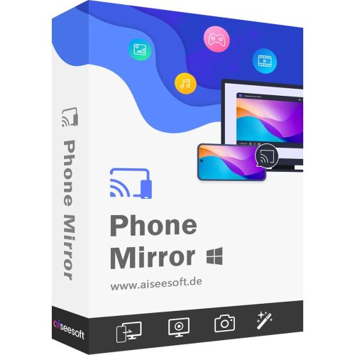 Licență Aiseesoft Phone Mirror (1 dispozitiv   1 an)