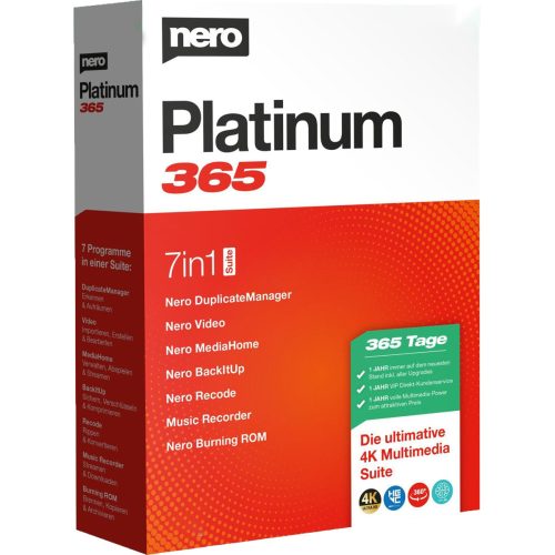 Licență Nero Platinum 365 (1 dispozitiv   1 an) (EU)