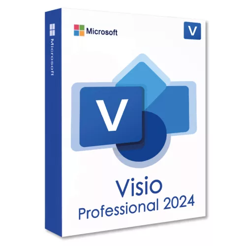 Licență Microsoft Visio Professional 2024 (1 dispozitiv   Lifetime) (Mutabil)