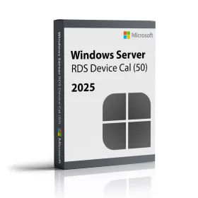   Licență Microsoft Windows Server 2025 Remote Desktop Services Device CAL (50 dispozitive)