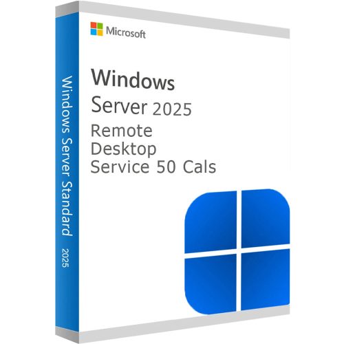 Licență Microsoft Windows Server 2025 Remote Desktop Services Device CAL (50 dispozitive)