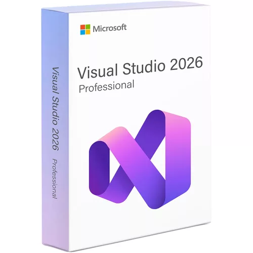 Licență Microsoft Visual Studio Professional 2026 (1 dispozitiv) (Activare on-line)