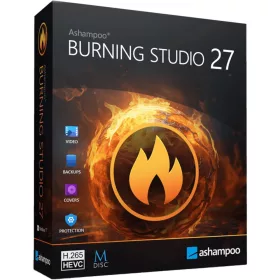   Licență Ashampoo Burning Studio 27 (1 dispozitiv / Lifetime)
