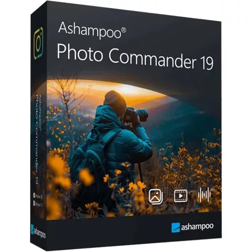 Licență Ashampoo Photo Commander 19 (1 dispozitiv / Lifetime)