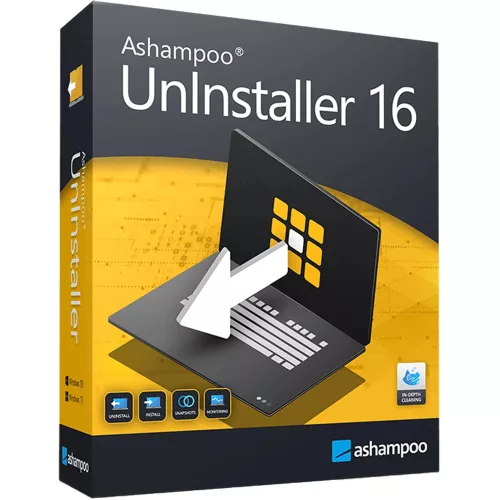 Licență Ashampoo UnInstaller 16 (1 dispozitiv / Lifetime)