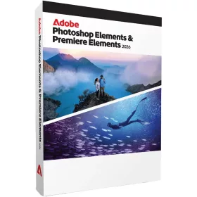   Licență Adobe Photoshop Elements & Premiere Elements 2026 (1 dispozitiv / 3 ani) (Windows / Mac) (EU)