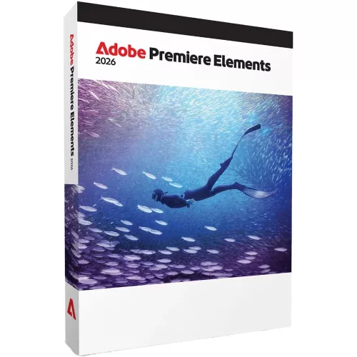 Licență Adobe Premiere Elements 2026 (1 dispozitiv / 3 ani) (Windows / Mac) (EU)
