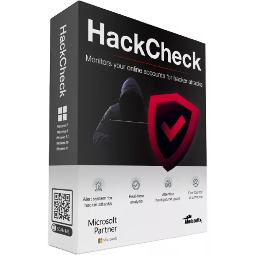 Licență Abelssoft HackCheck 2026 (1 dispozitiv / 1 an)