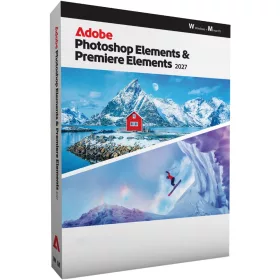   Licență Adobe Photoshop Elements & Premiere Elements 2027 (1 dispozitiv / 3 ani) (Windows / Mac) (EU)